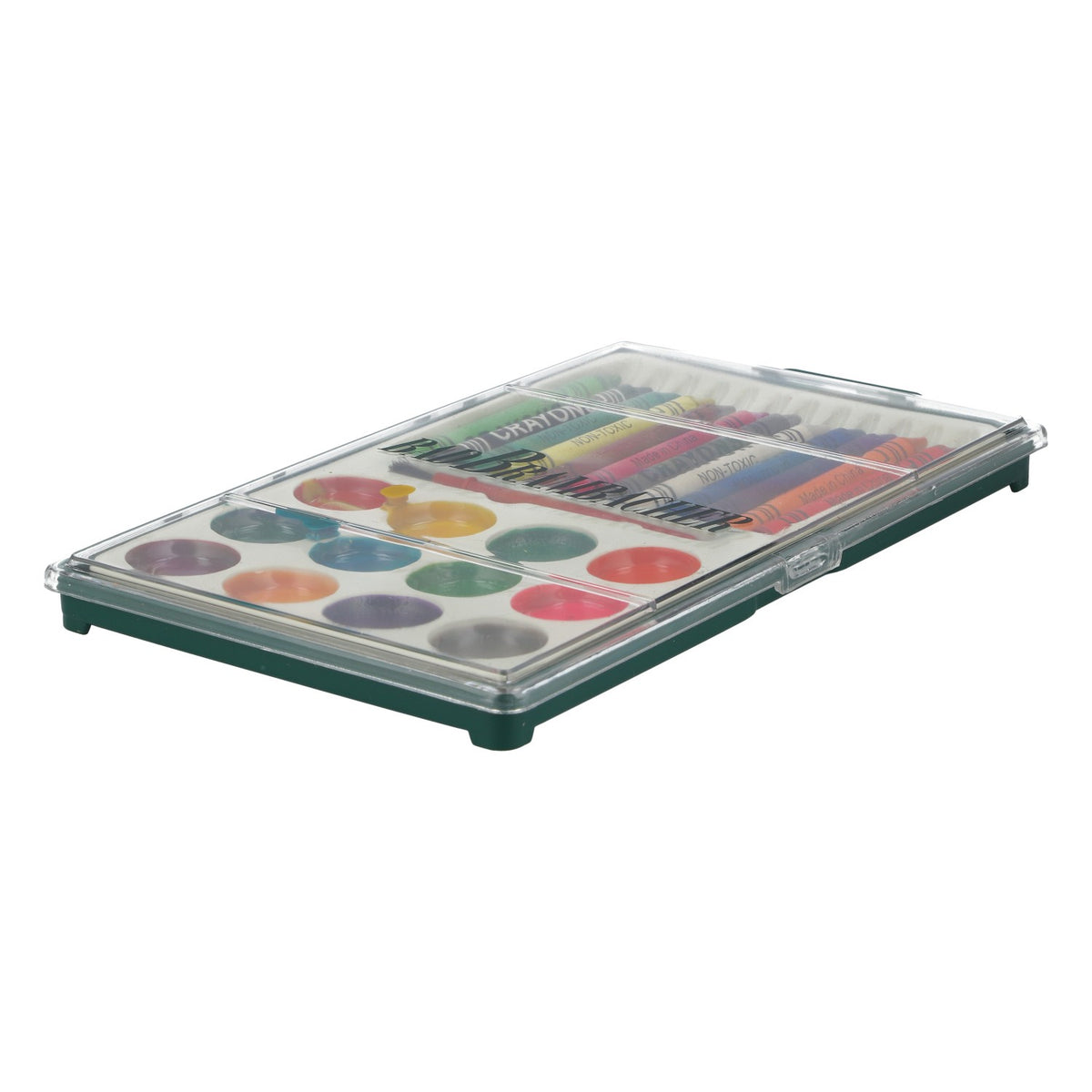 Bad Brambacher Watercolor Set: 12 wax crayons, 12 watercolors, plastic – View 4