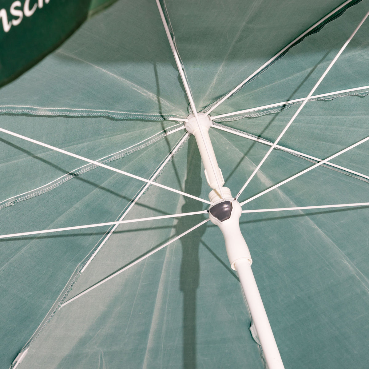 Bad Brambach Water Parasol, 2x2 m, Green – View 2