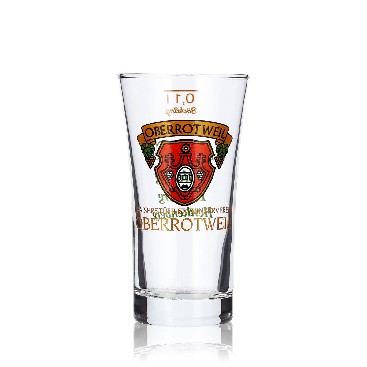 Baden Winegrowers' Cooperative Wine Glass, 0.1 L, Tasting Glass, Oberrotweil Böckling