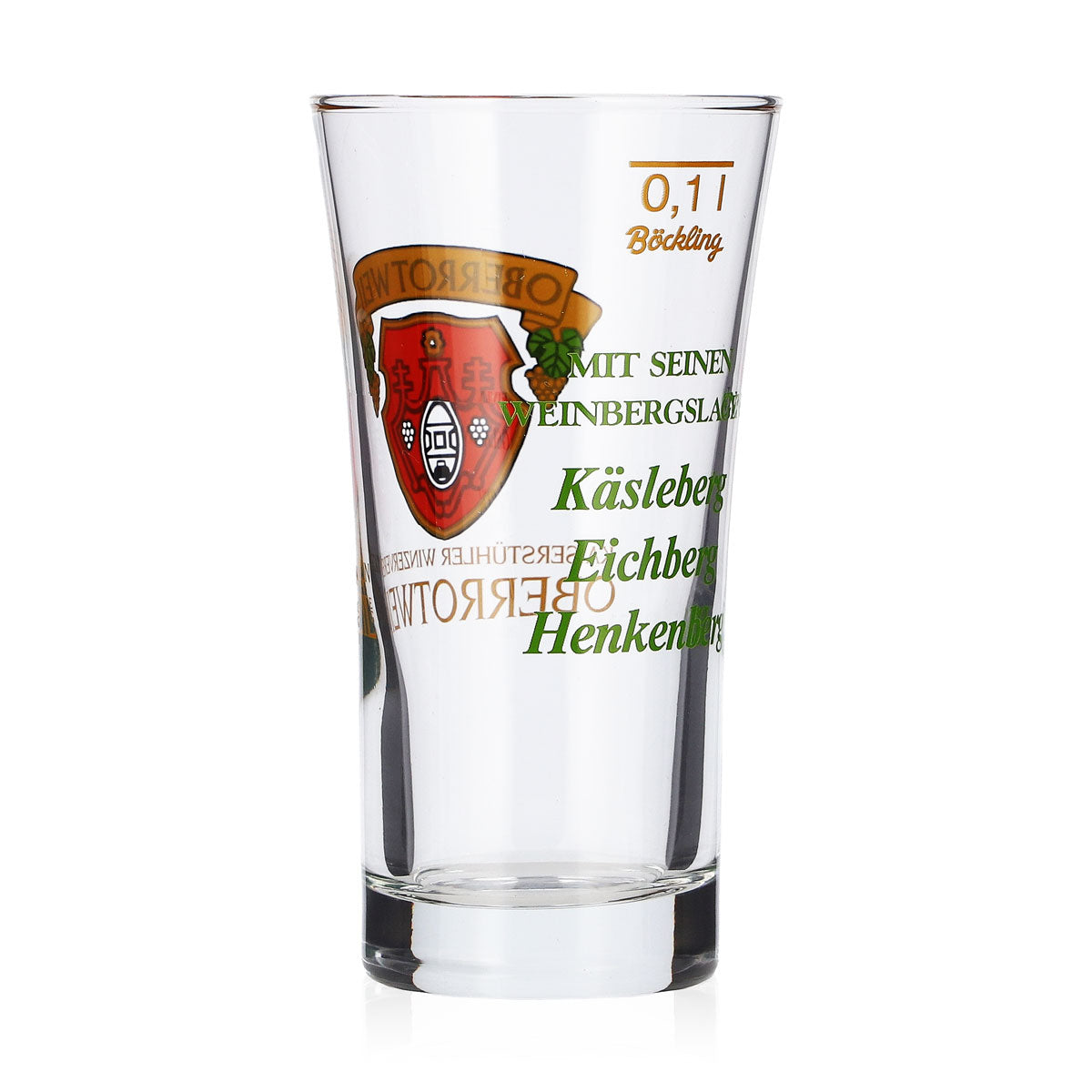 Baden Winegrowers' Cooperative Wine Glass, 0.1 L, Tasting Glass, Oberrotweil Böckling – View 3