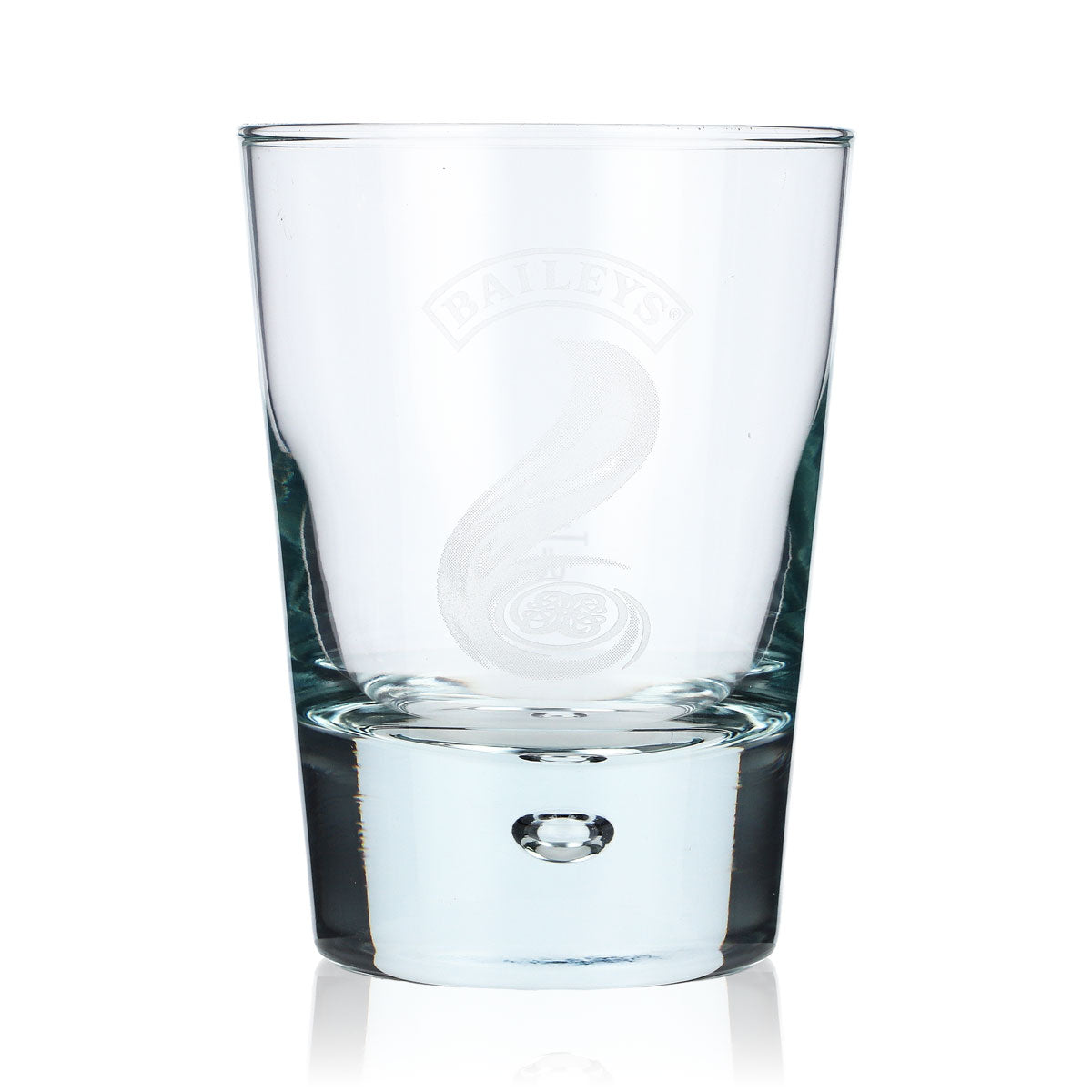 Baileys liqueur glass tumbler liqueur glass pearl base 0.26 l white logo