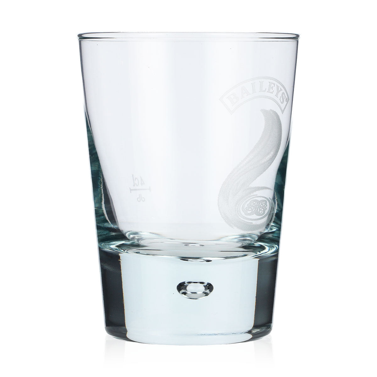 Baileys liqueur glass tumbler liqueur glass pearl base 0.26 l white logo – View 2