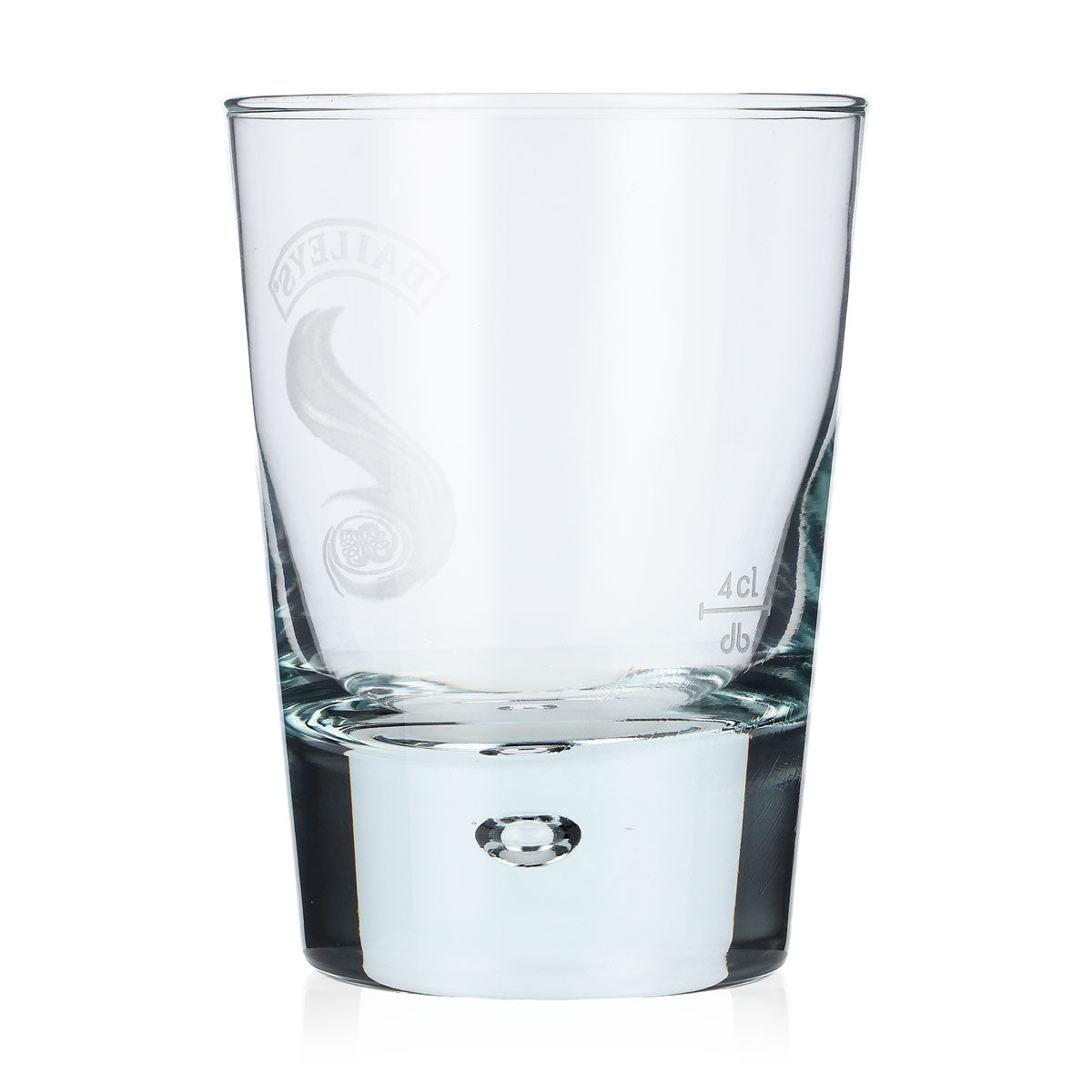 Baileys liqueur glass tumbler liqueur glass pearl base 0.26 l white logo – View 3