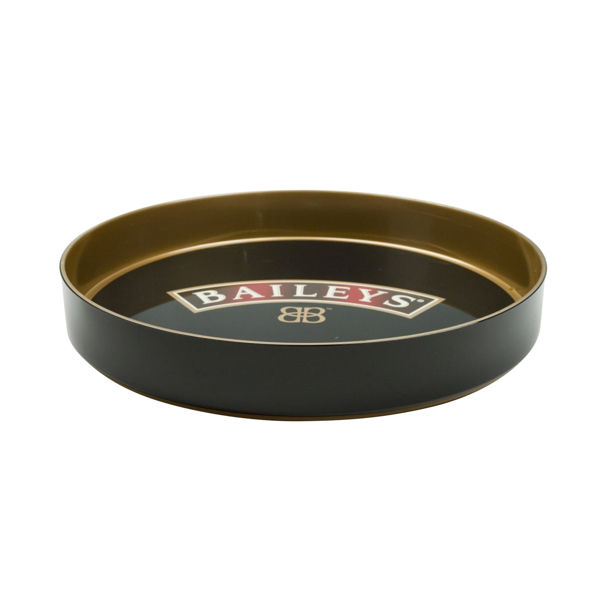 Baileys liqueur tray Serving tray Waiter's tray Black High rim – View 2