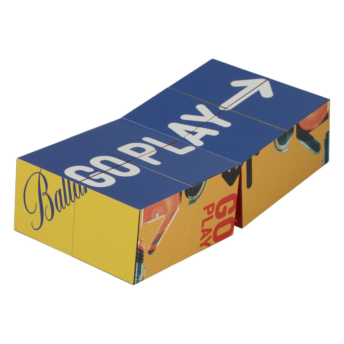 Ballantine's Whiskey Magic Cube Family Puzzle Cubes Collectible – View 4