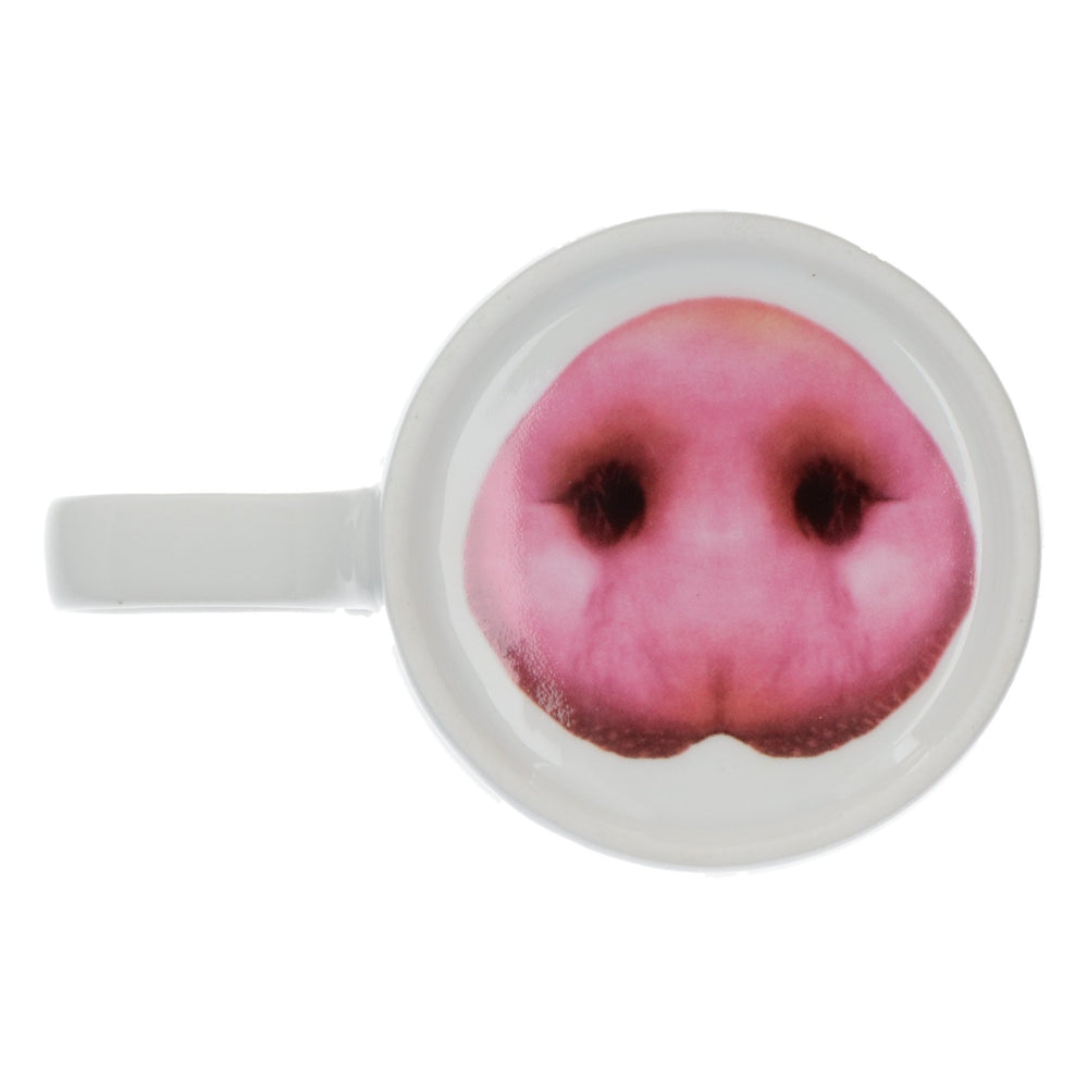 Basedahl coffee mug 0.3 l cup mug milk mug "Piggy" glass pig nose