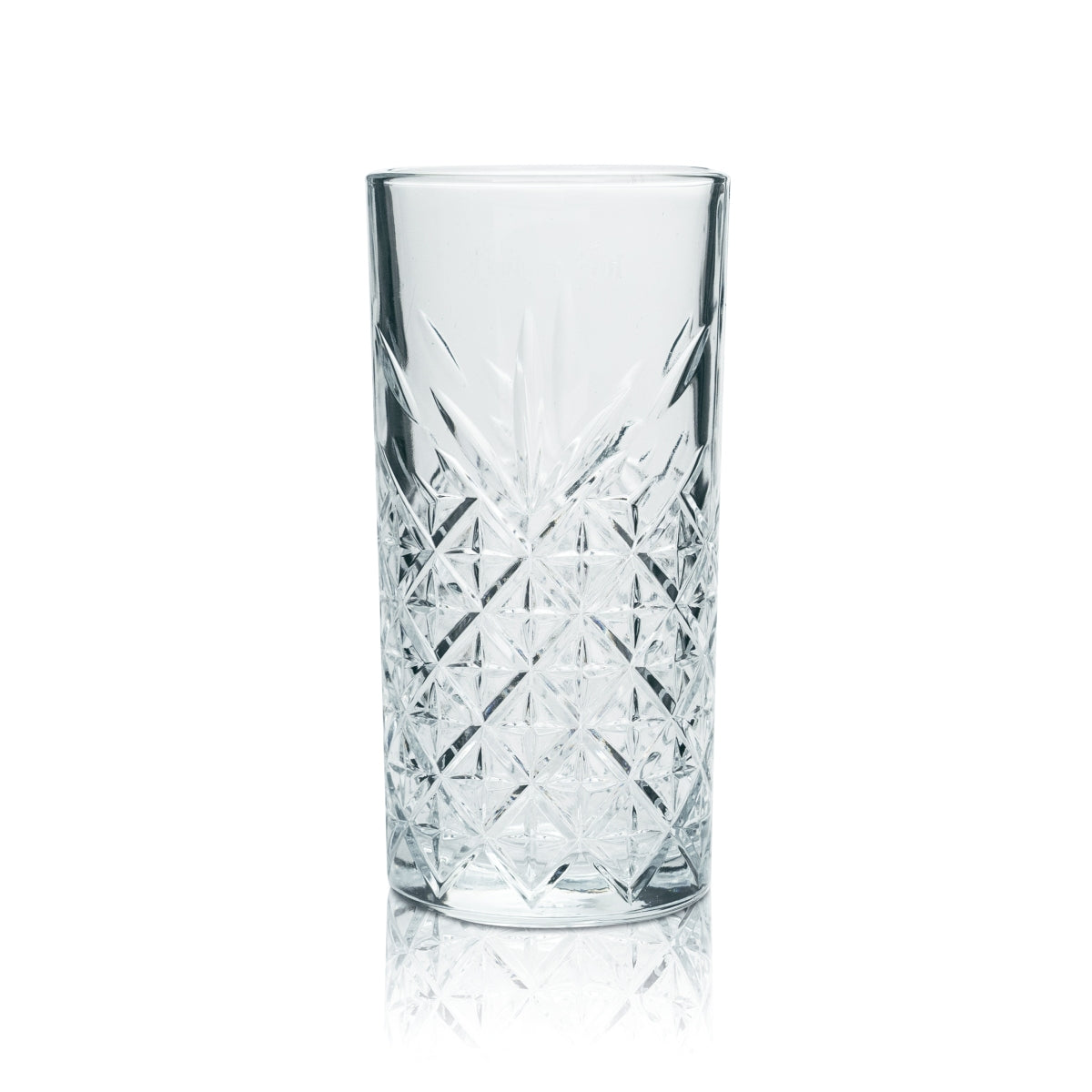 Set of 12 Bathtub Gin glasses, 400 ml, highball long drink, relief glass, Pasabahce, robust – View 2