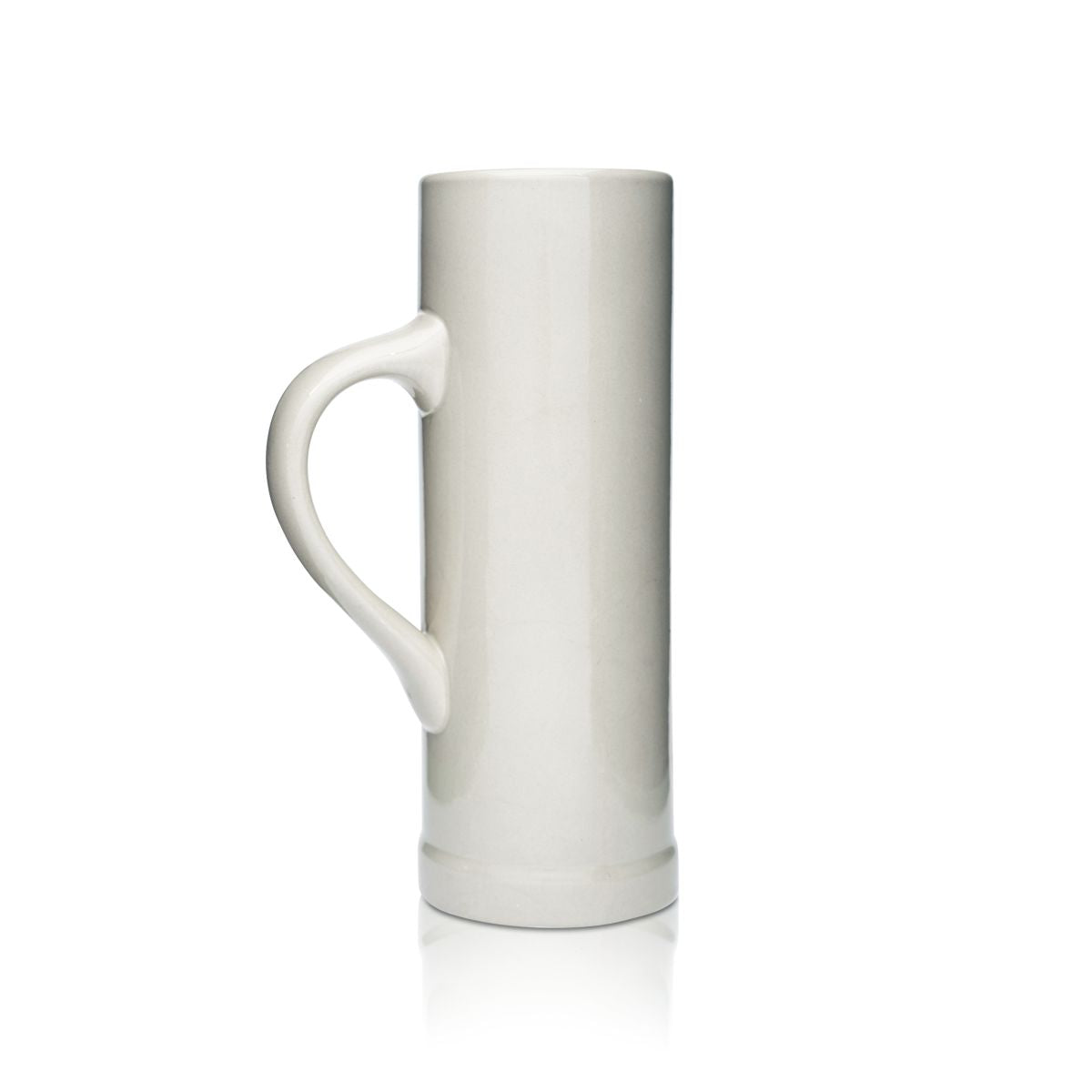 Bayreuth brewery beer glass 0.63l clay mug ceramic tankard Seidel glasses – View 2