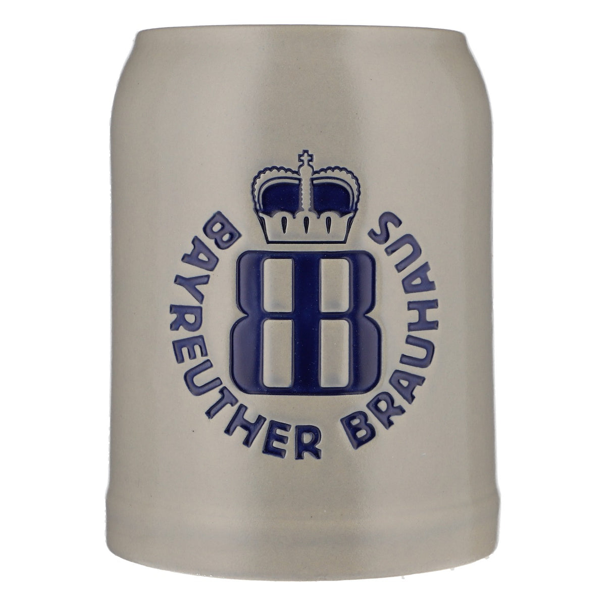 Bayreuth Brewery Glass Stoneware Mug Seidel Clay Mug 0.5l "Ornament"
