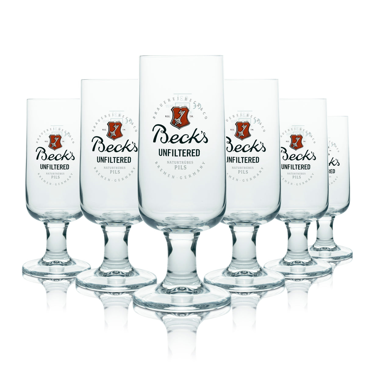 Becks Beer Bar Bundle Set I consisting of 6 beer glasses, beer coasters, cooler, bottle opener, tray – View 4