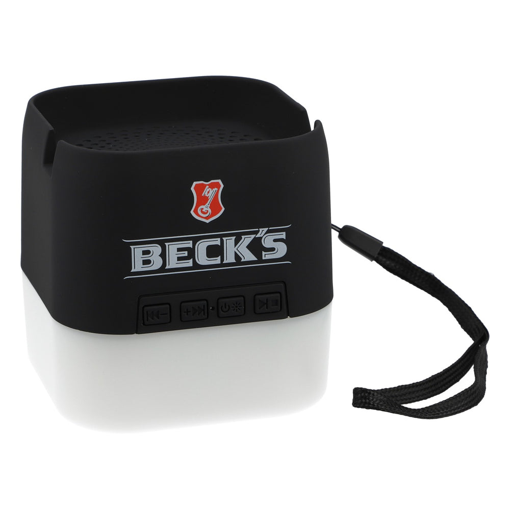 Becks Beer Bluetooth Speaker Soundbox LED Light Music Box