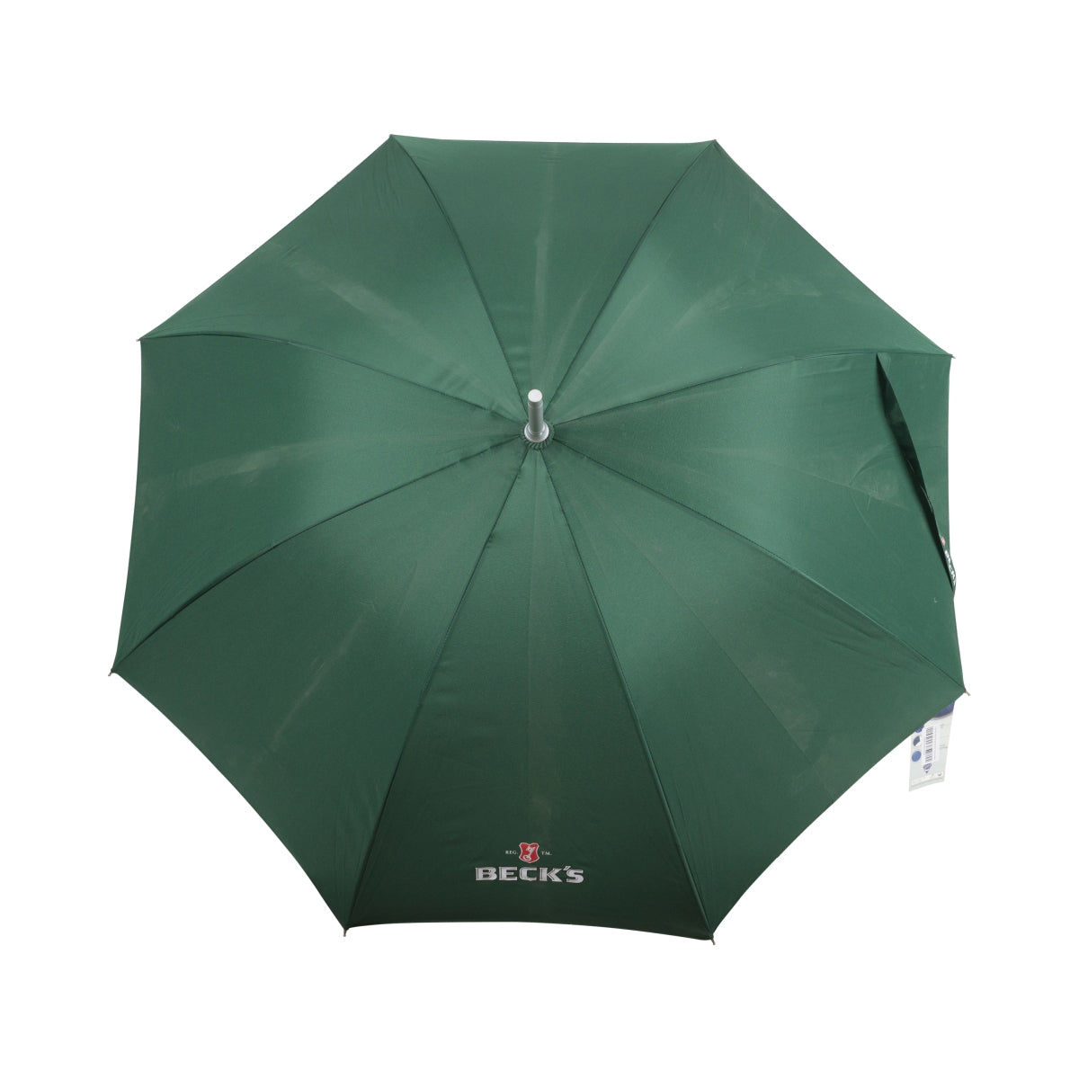Becks Beer Umbrella Green Automatic Stable Storm Weather Walking Stick Umbrella Pair