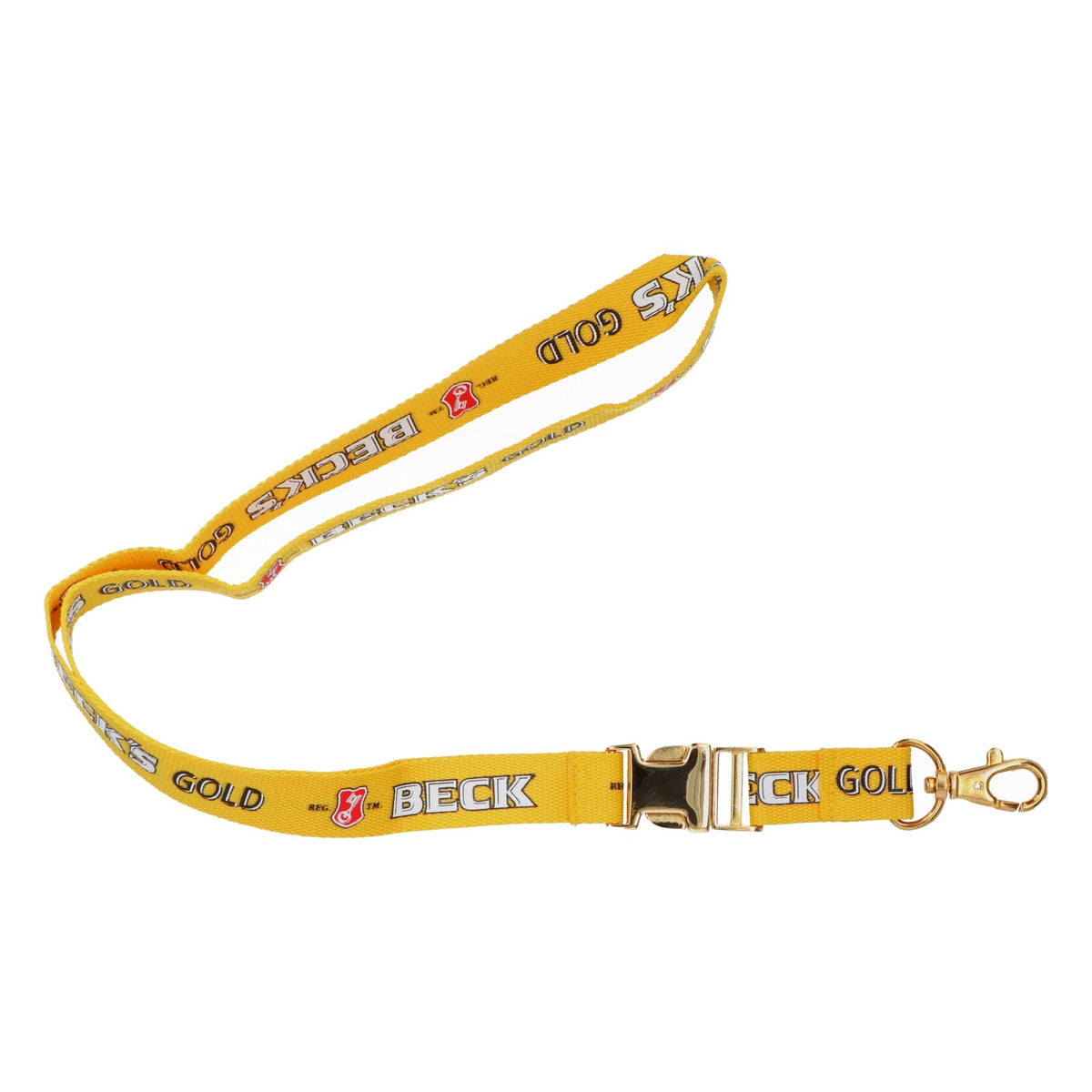 Becks Beer Keyring Lanyard  "Gold" – View 2