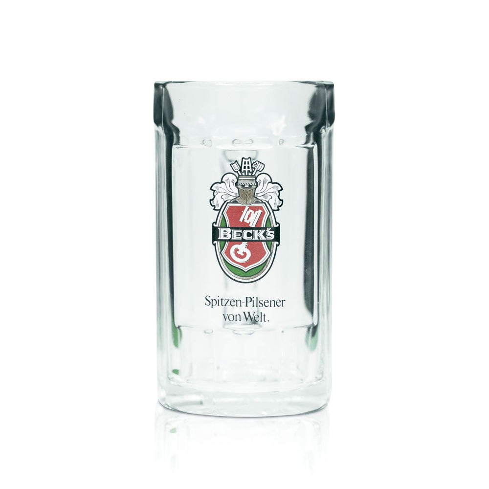 Becks beer glass beer mug 0,2l mini mug beer mug Seidel glasses brewery Pilsener