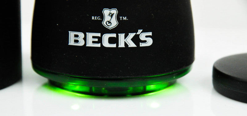 Becks Bottle Cooler LED 0.33 L, 0.5 L FIFA World Cup 2018 Ice Pack, Green/Black – View 4