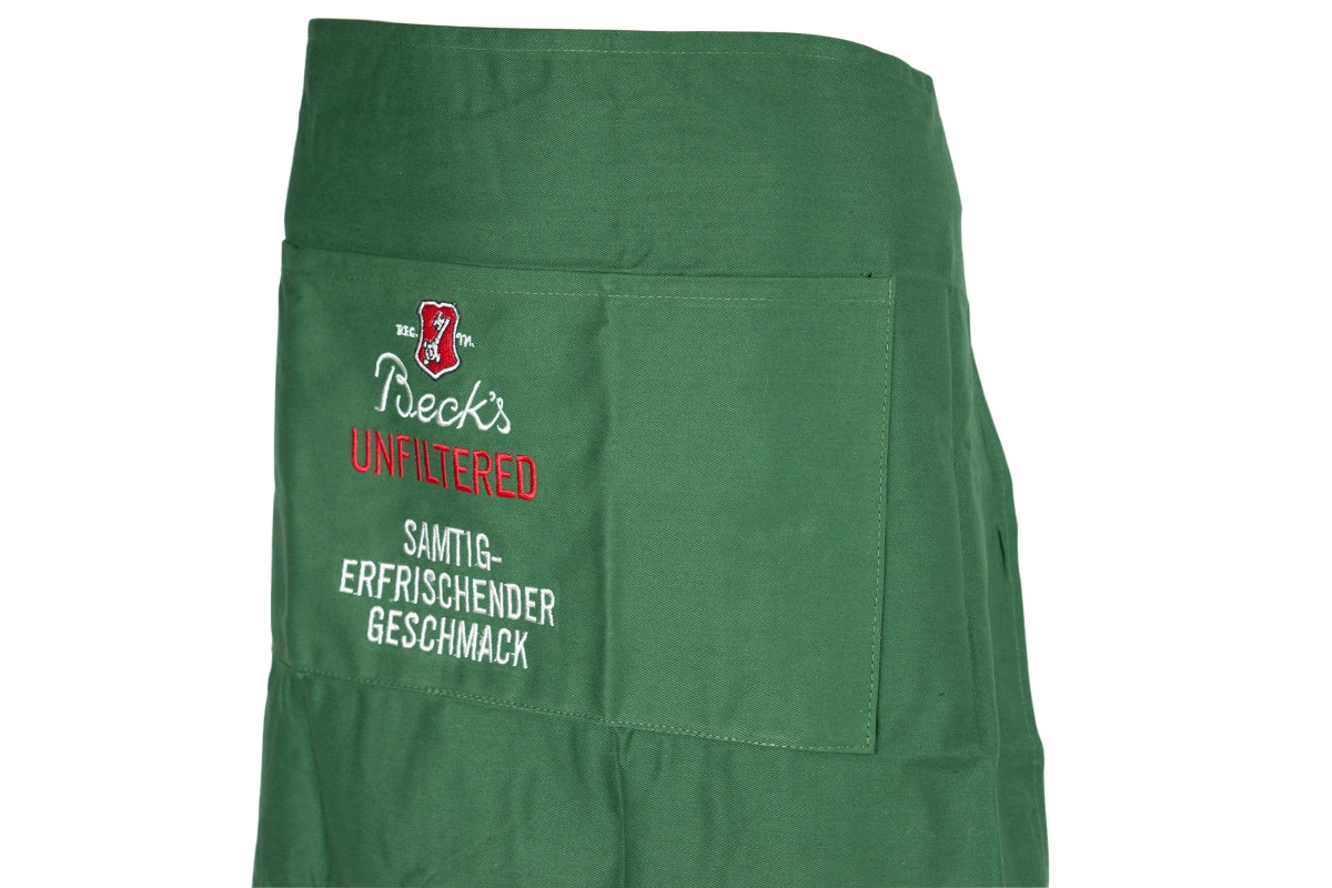 Beck's waiter apron, waist tie, short, for restaurants, bistros, cafés, bars, and waiters – View 2
