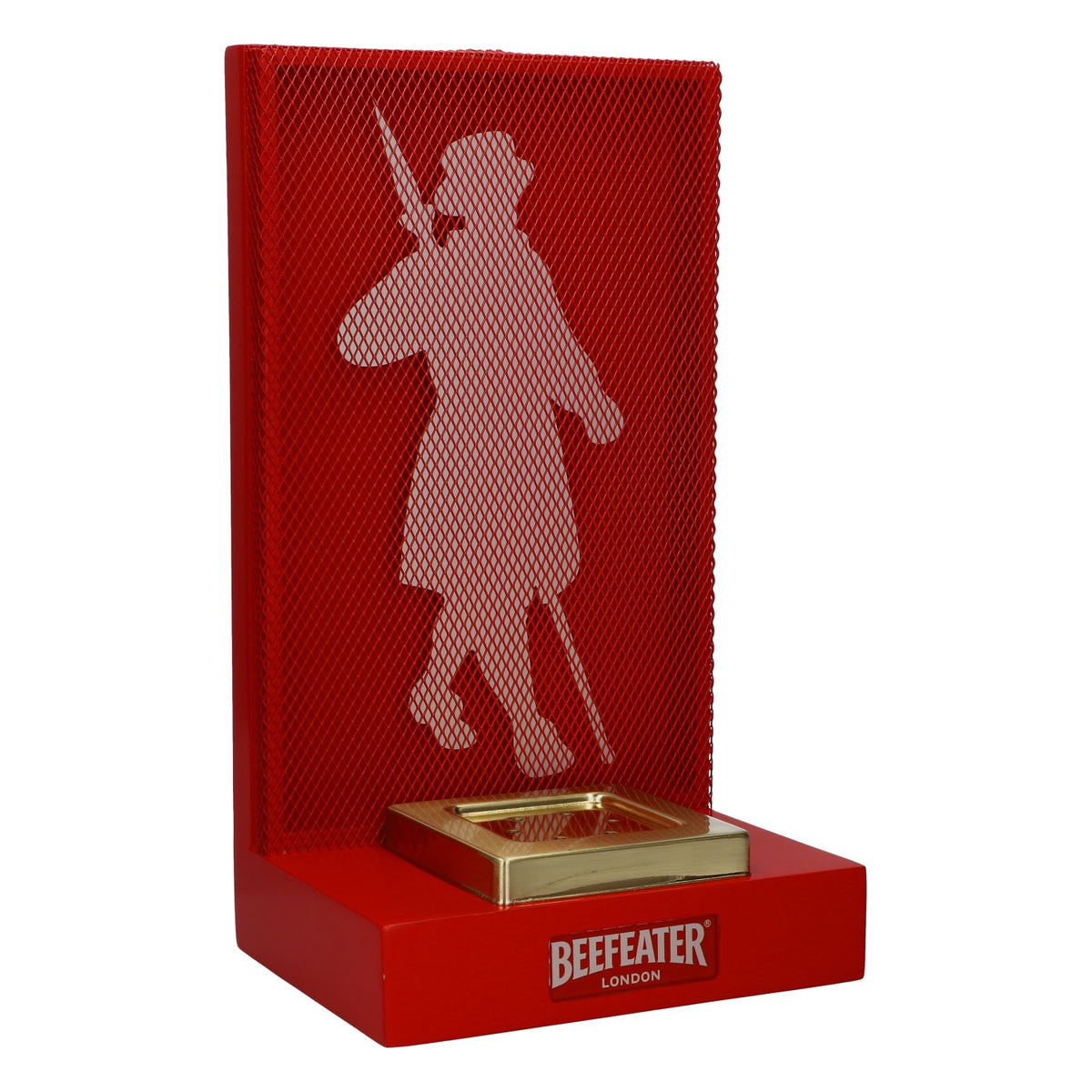 Beefeater Gin Glorifier LED Bottle Display, Aluminum Grid, Rechargeable Battery, Power Supply