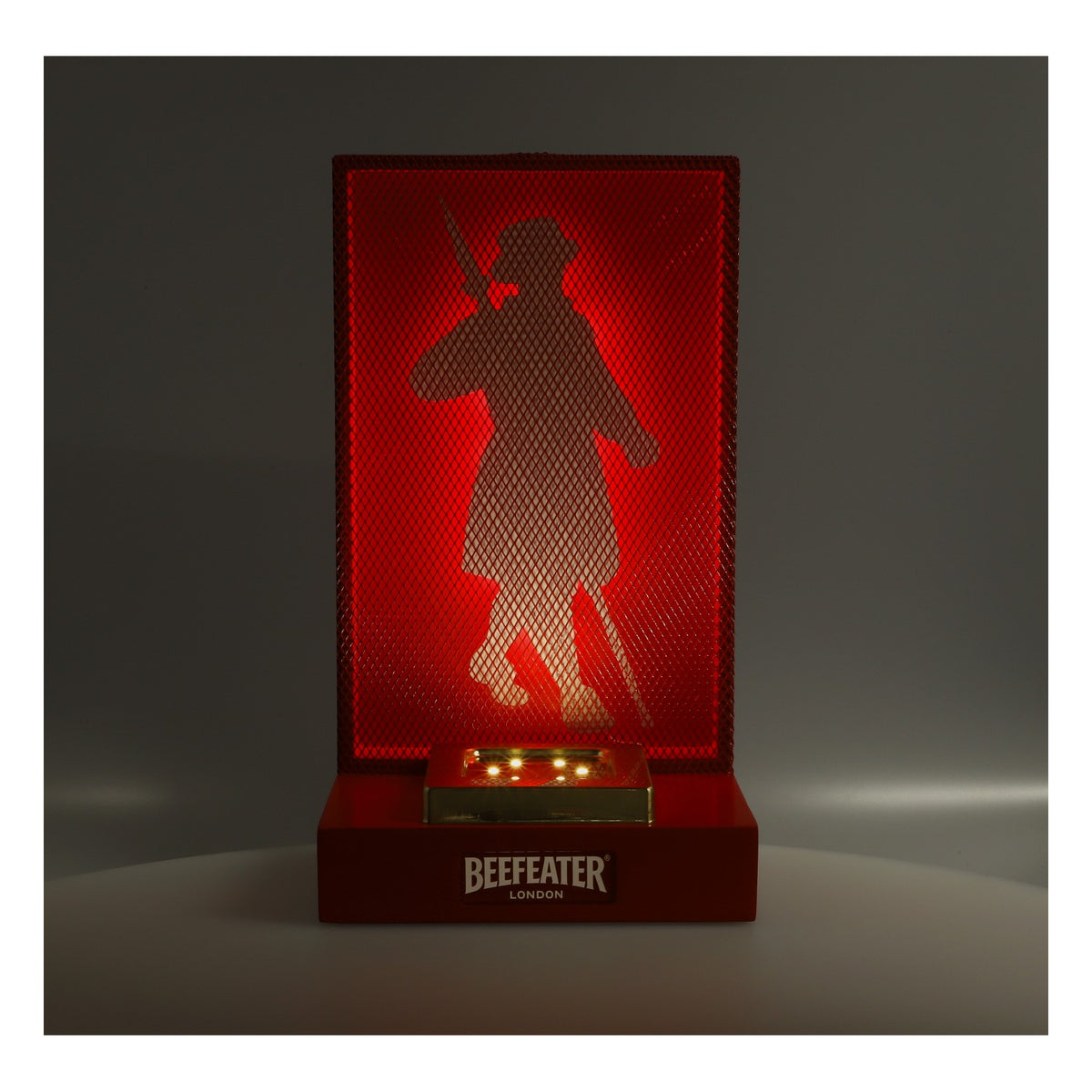 Beefeater Gin Glorifier LED Bottle Display, Aluminum Grid, Rechargeable Battery, Power Supply – View 5