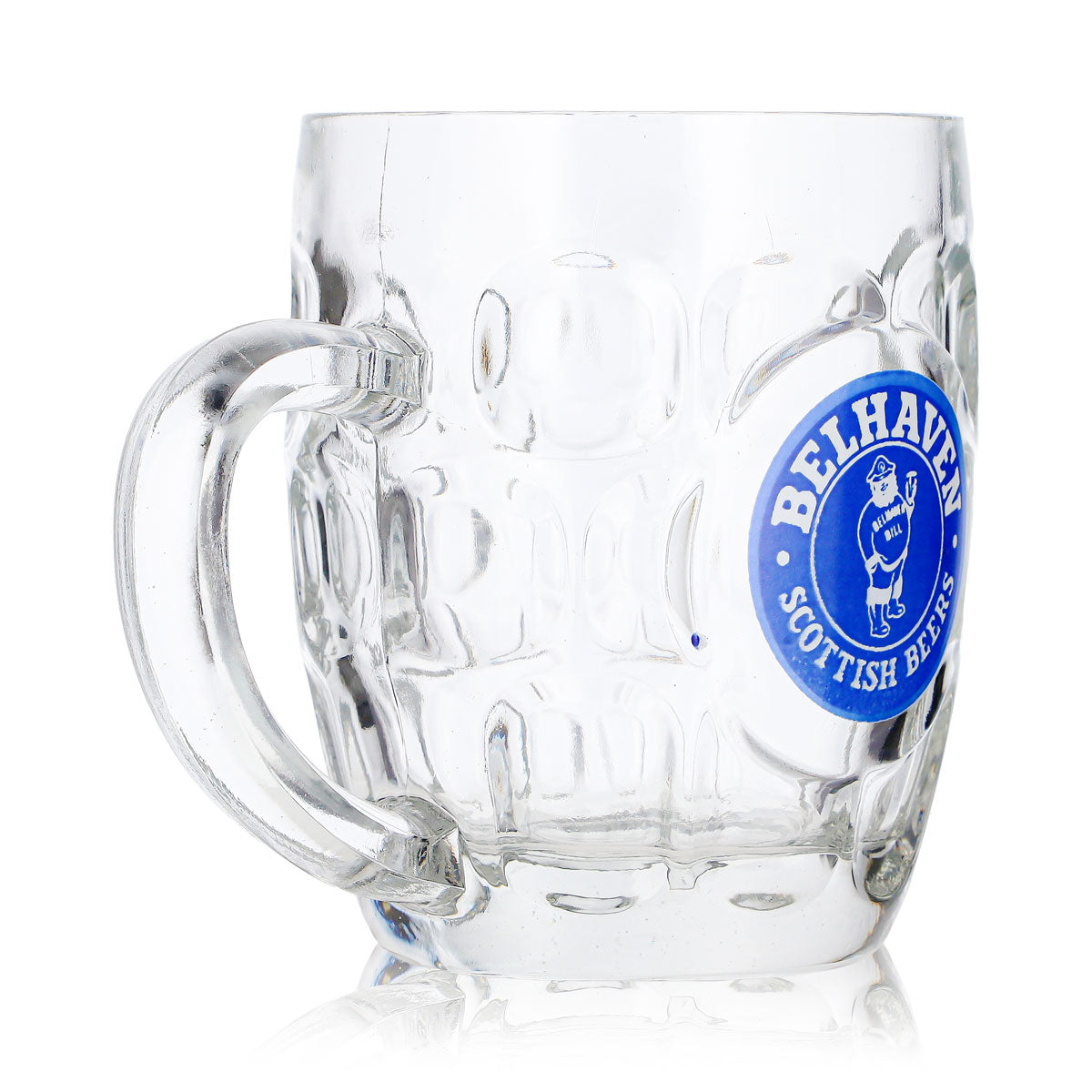 Belhaven Beer Glass, 0.3-liter Jug, Scottish Beers Relief – View 3