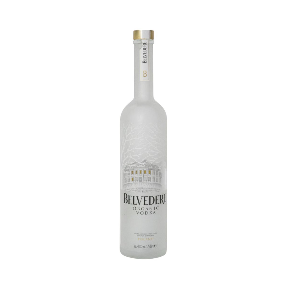 Belvedere Organic show bottle 1.75l Magnum Empty dummy decorative bottle Display stand