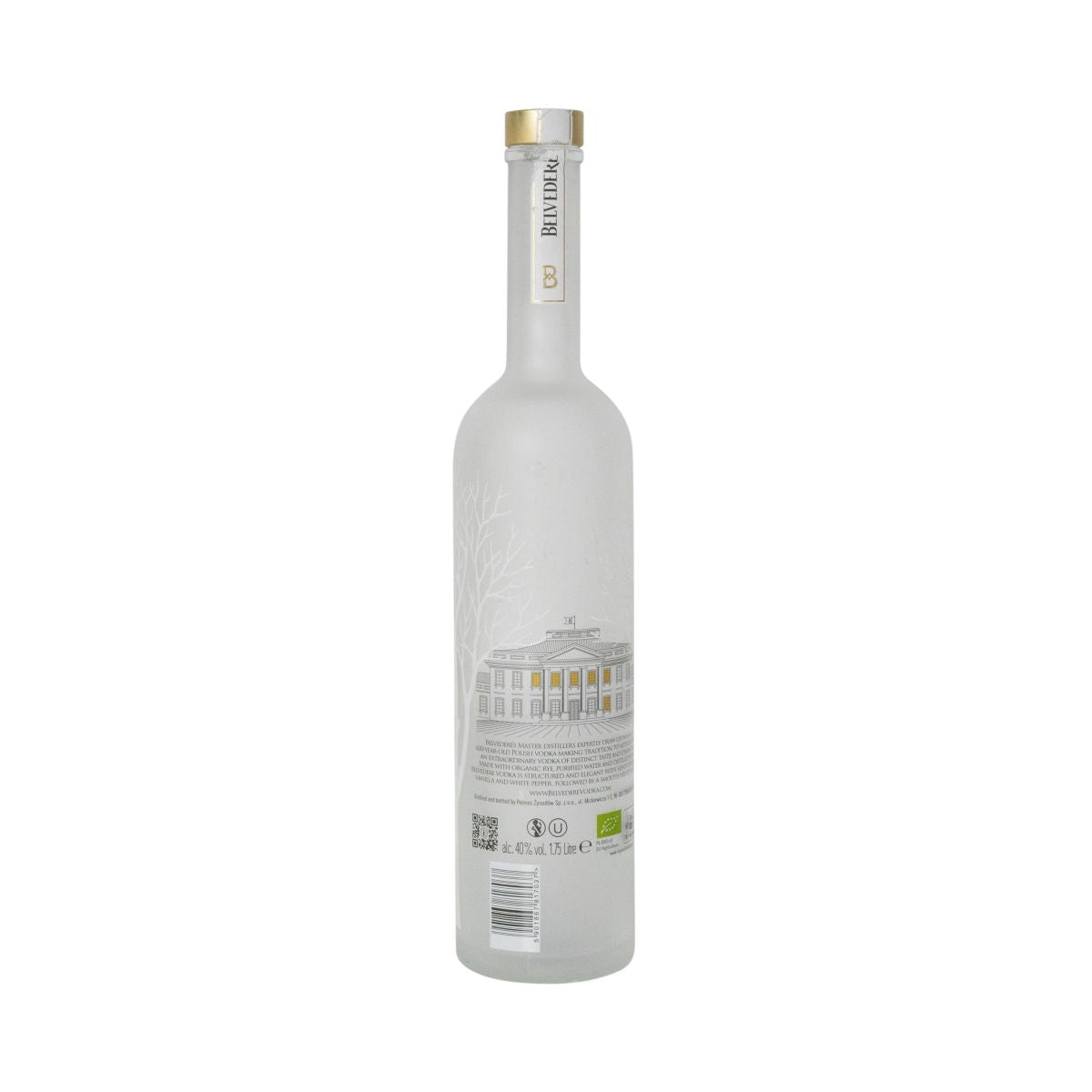 Belvedere Organic show bottle 1.75l Magnum Empty dummy decorative bottle Display stand – View 2