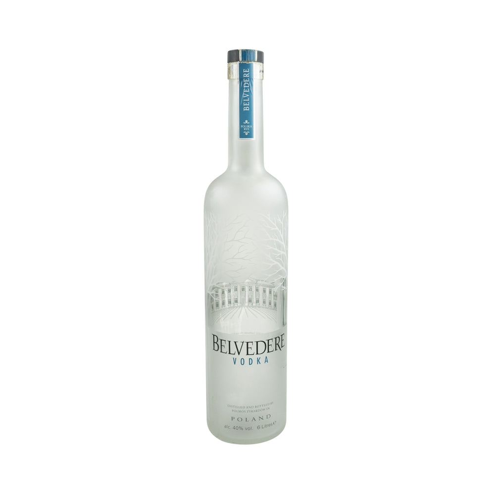 Belvedere Show Bottle !Empty! 6L Illuminated LED Bottle Decorative Bottle Used