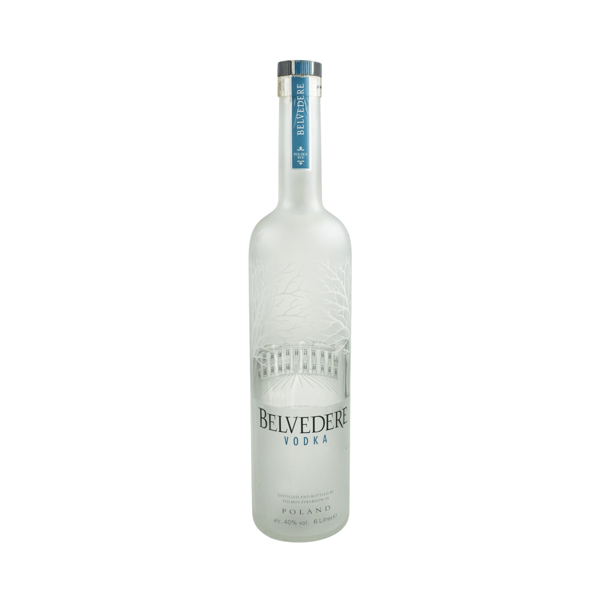 Belvedere Show Bottle !Empty! 6L Illuminated LED Bottle Decorative Bottle Used