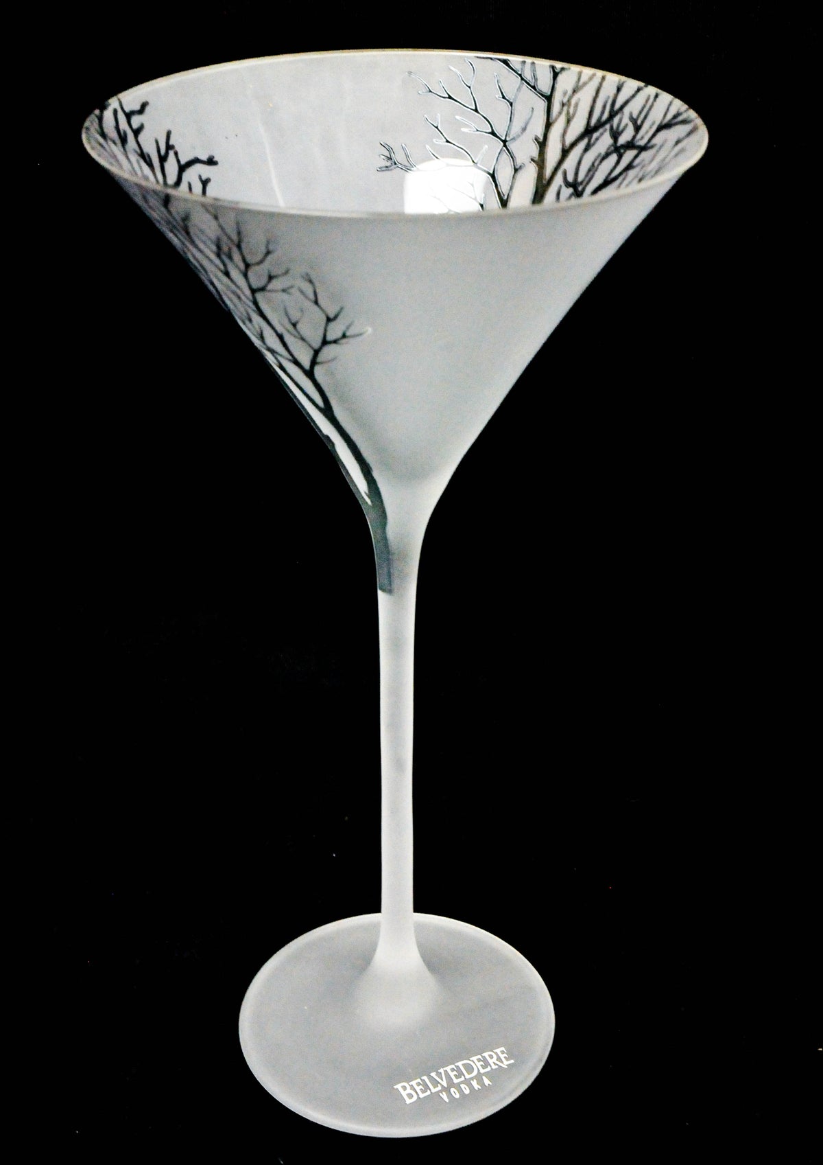 Belvedere Vodka cocktail glass Vodka glass Glasses Tree signature white satin finish – View 3