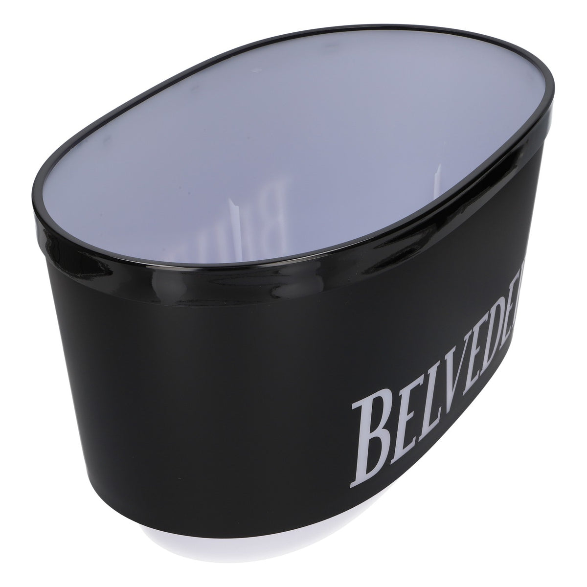 Belvedere Vodka Bottle Cooler XL Ice Cube Container, Black – View 3