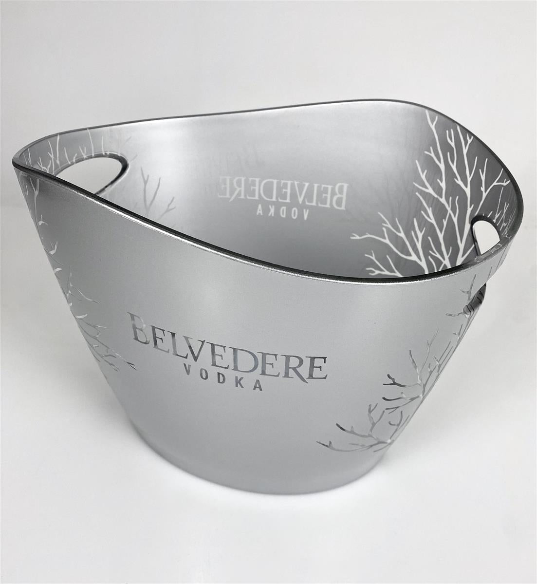 Belvedere Vodka LED rechargeable bottle cooler ice cube container single silver – View 6
