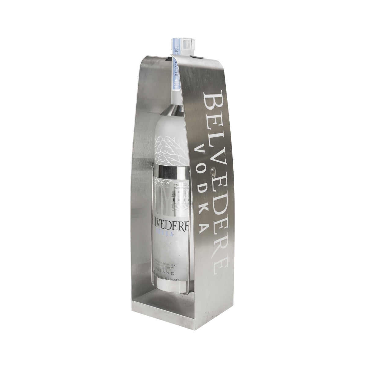 Belvedere Vodka Schwenke 6l metal pourer bottle swing metal glorifier – View 5