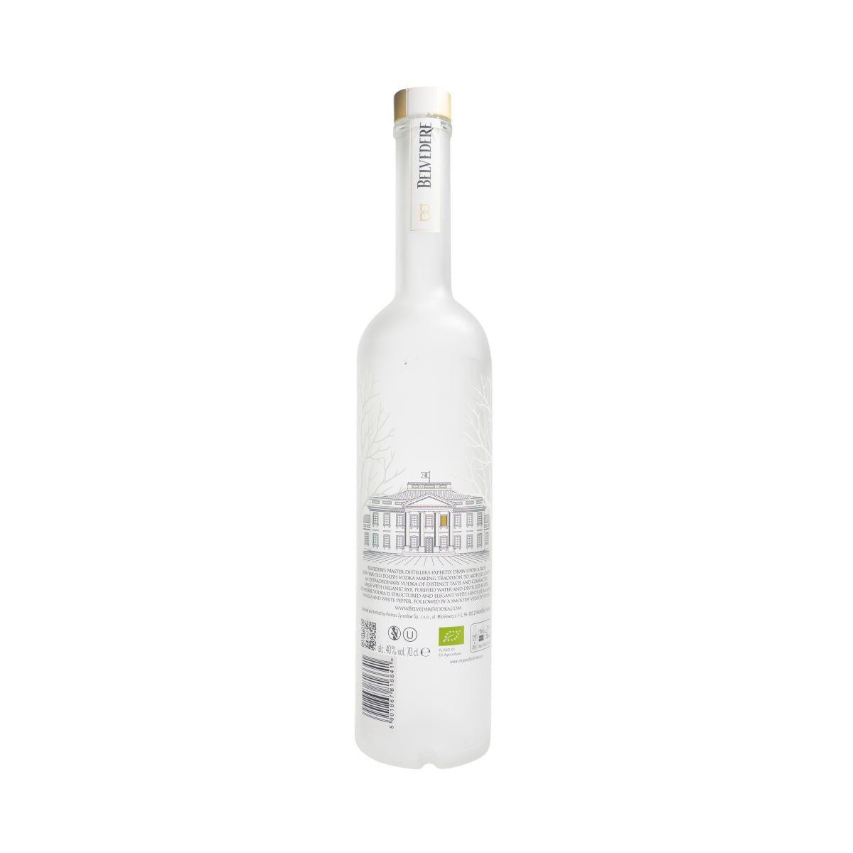 Belvedere Vodka show bottle EMPTY 0,7l Organic Edition Used Deco Dummy – View 2