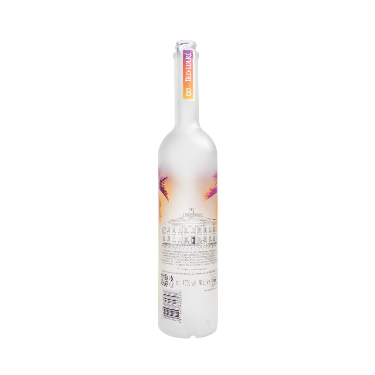 Belvedere Vodka show bottle EMPTY 0,7l Summer Edition Gerbaucht Deco Dummy – View 3