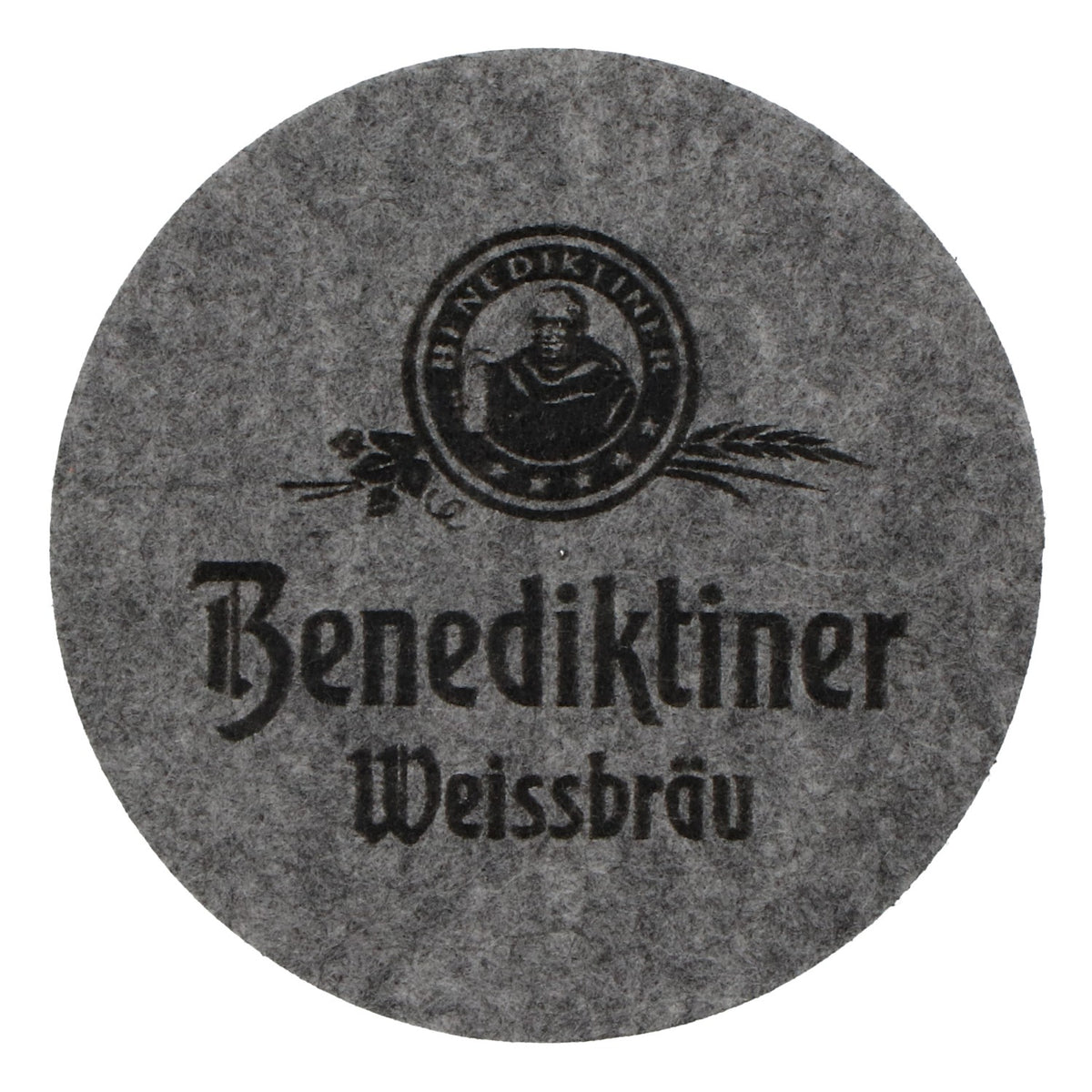 Benediktiner Beer 4-Pack Glass Coasters Felt Bar Accessories Table Protectors – View 3