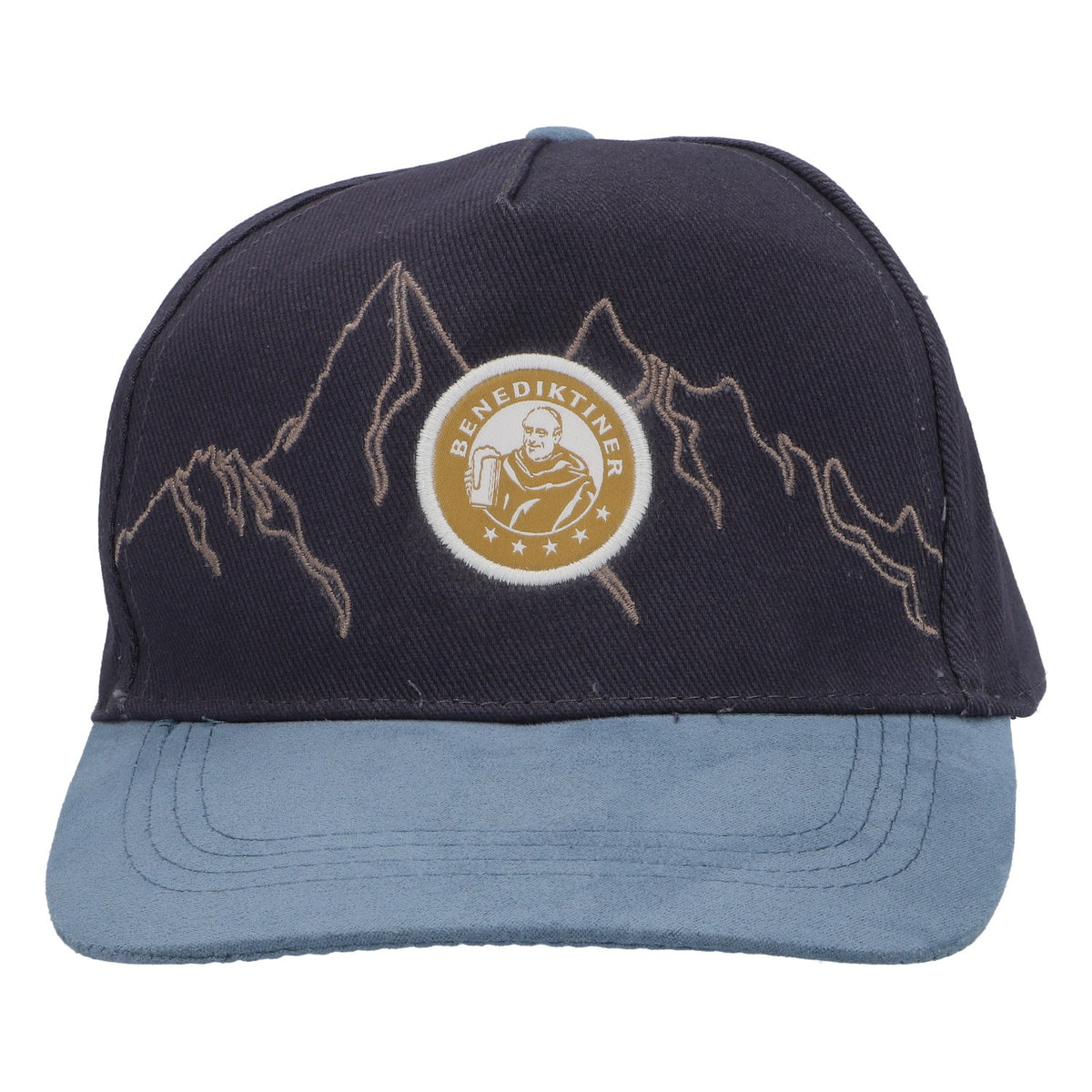 Benedictine Beer Cap Baseball Cap Visor Cap Golden Logo – View 3