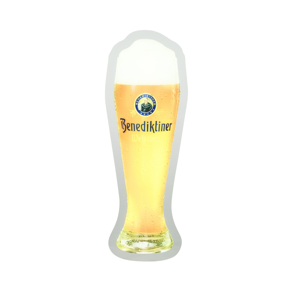 Benedictine beer neon sign wheat beer glass LED sign wall plaque decorative light