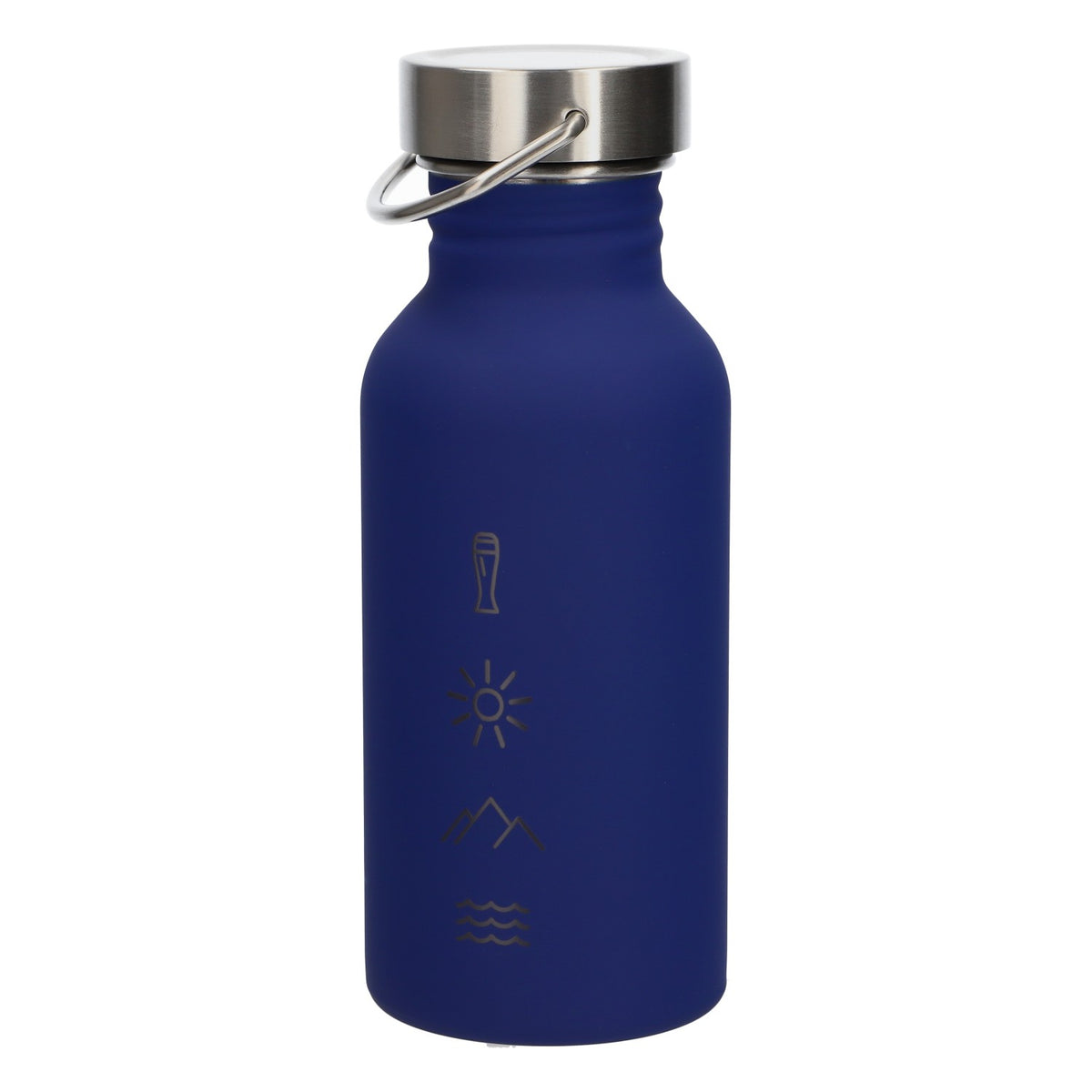 Benedictine beer travel bottle, aluminum thermos bottle, cooling bottle, 0.5 l – View 3