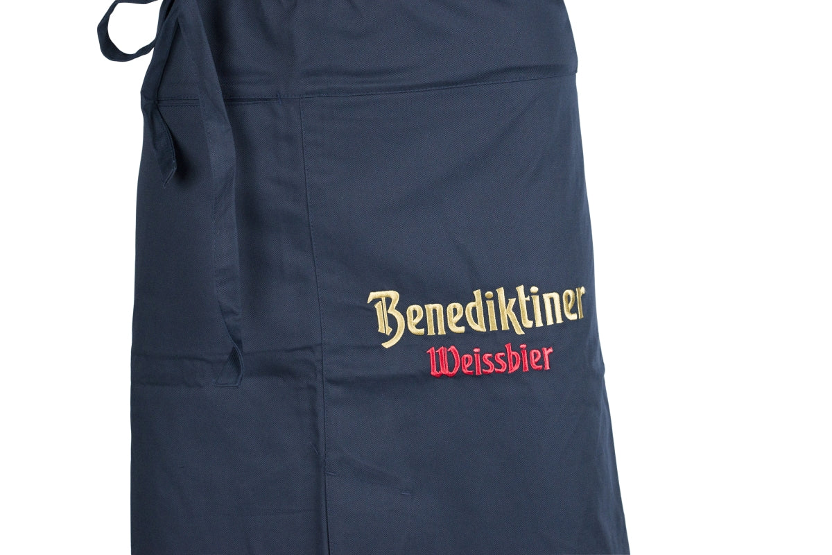 Benedictine waiter apron, waist tie, long, service, bistro, bar, restaurant, café – View 2