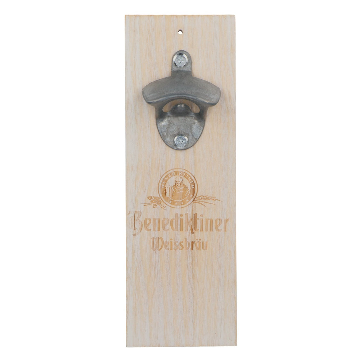 Benedictine wheat beer real wood magnetic wall bottle opener bottle opener