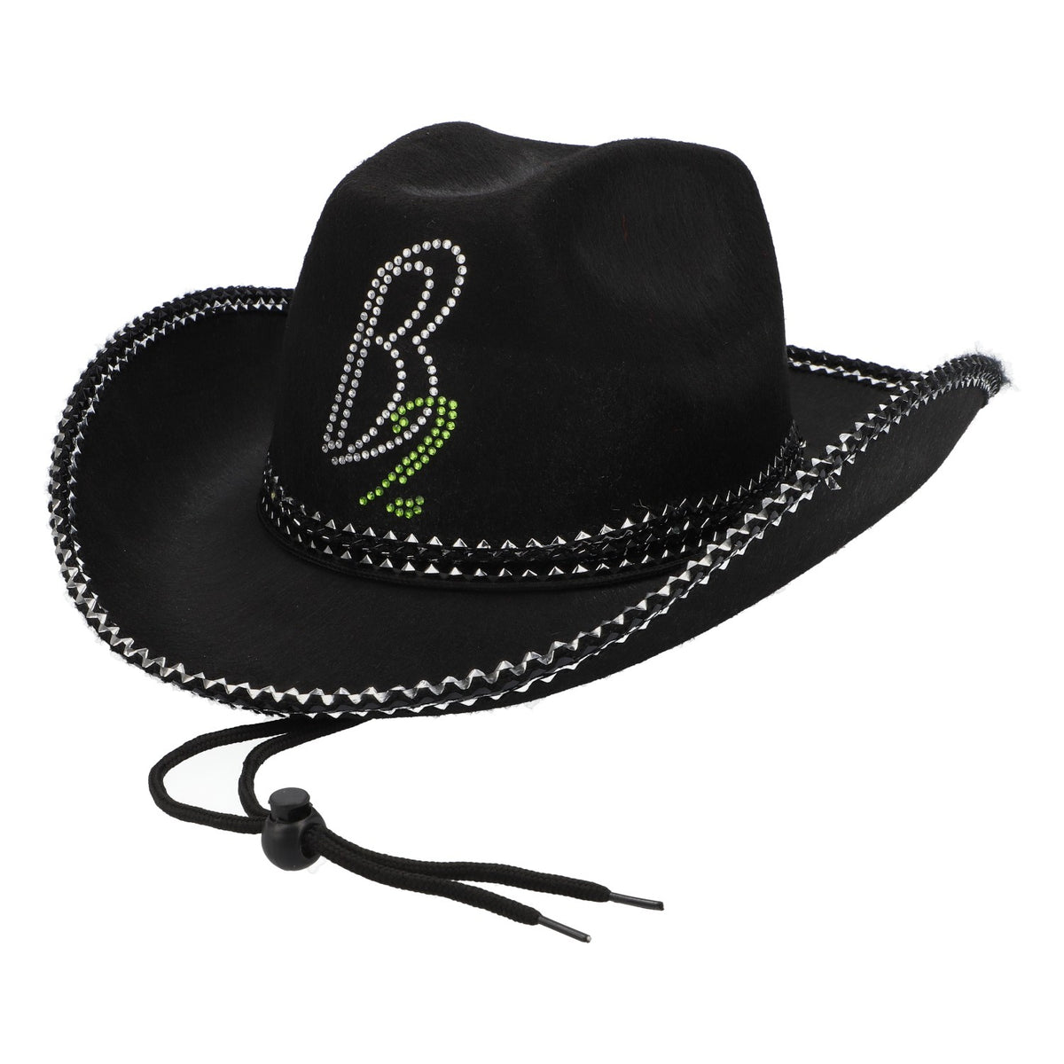Berentzen liqueur hat cowboy hat summer hat Texas hat Dallas black  "B2"