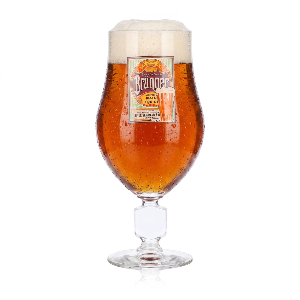 Bière de Santé Brunner Beer Glass 0.45 L Durobor Echanson Goblet