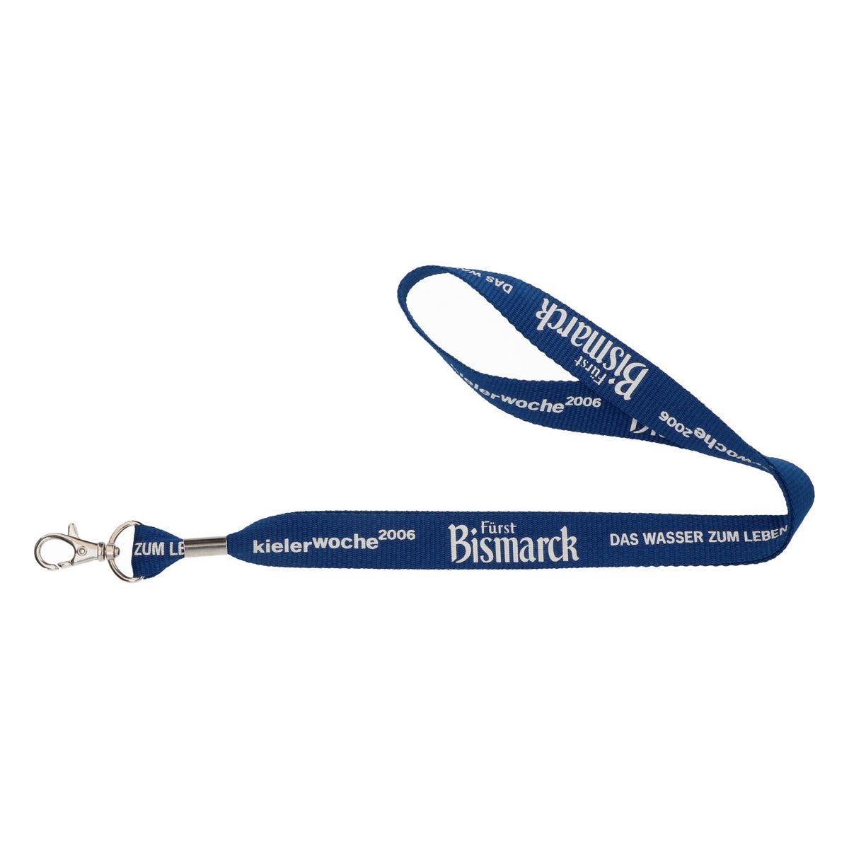Bismarck Beer Lanyard Laynard Pendant Blue Kiel Week 2006