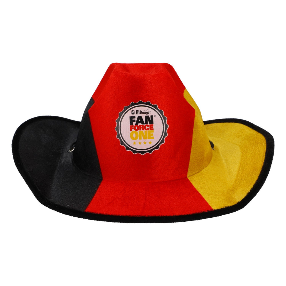 Bitburger Beer DFB Germany Cowboy Hat Fan Hat Fan Euro 2016