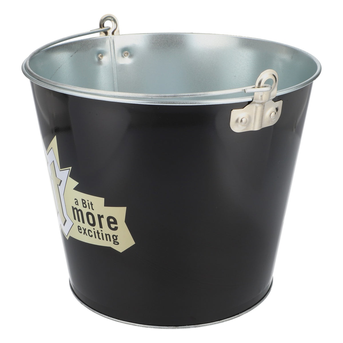 Bitburger Beer Bucket Ice Cube Bucket Ice Bucket Ice Cube Container Black "Bit" – View 3