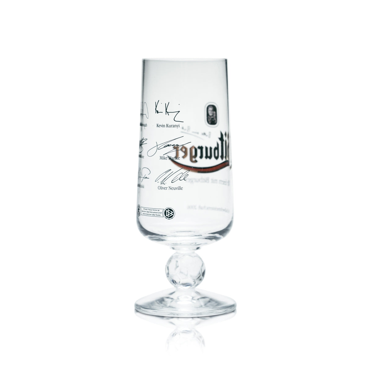 Bitburger Beer Glass 0.25l Tulip Cup 2006 World Cup Edition Collector's Glasses Germany – View 2