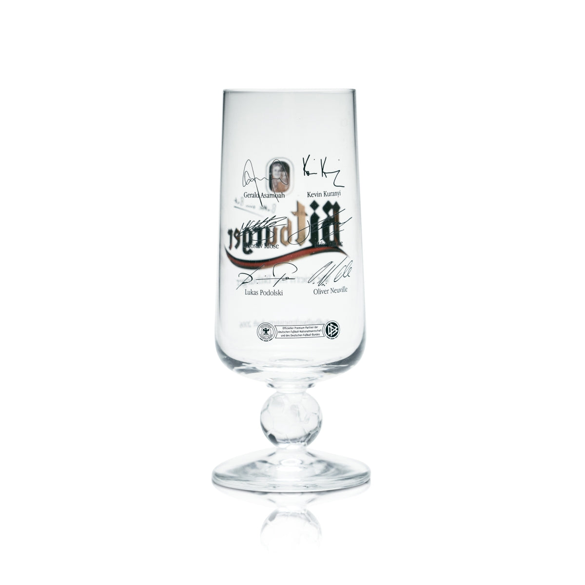 Bitburger Beer Glass 0.25l Tulip Cup 2006 World Cup Edition Collector's Glasses Germany – View 4