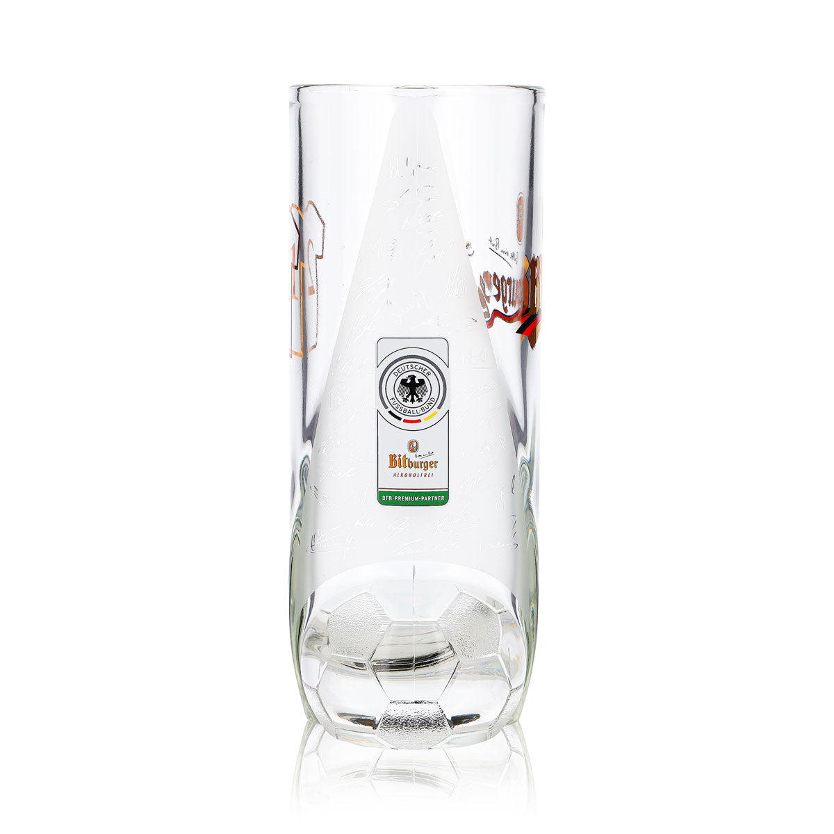 Bitburger Beer Glass, 0.4 L Mug, DFB Premium, Non-Alcoholic, Jersey Number 21 – View 4