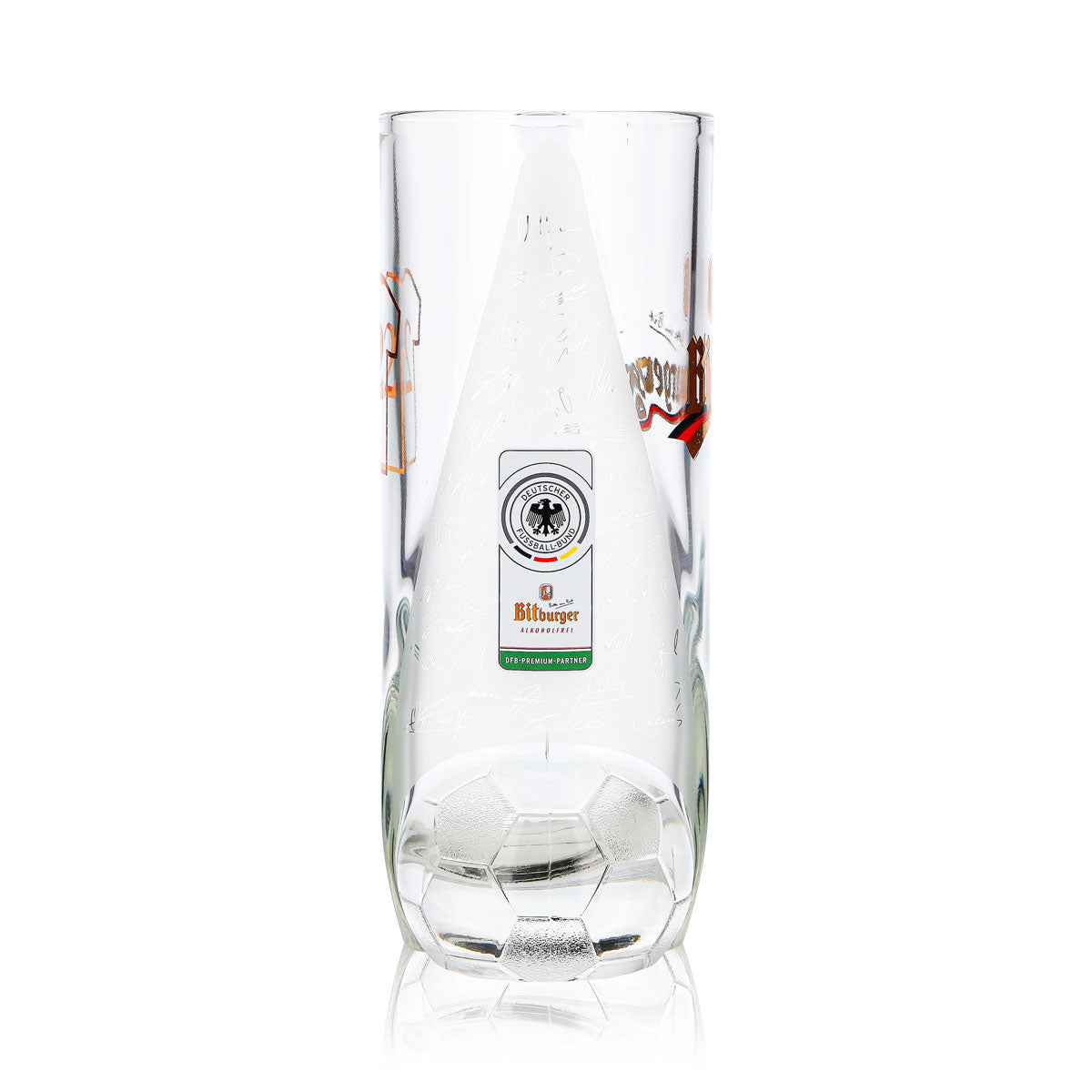 Bitburger Beer Glass, 0.4 L Mug, DFB Premium, Non-Alcoholic, Jersey Number 22 – View 4