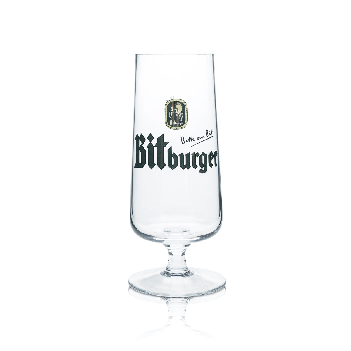 Bitburger Beer Glass 1l XL Trophy Tulip Glasses Brewery Gastro Pils Pub Radler
