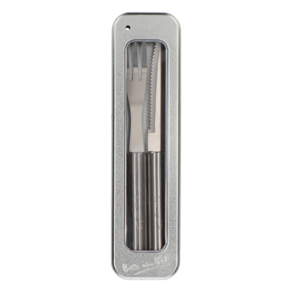 Bitburger Beer Barbecue Cutlery Steak Cutlery Knife Fork Stainless Steel